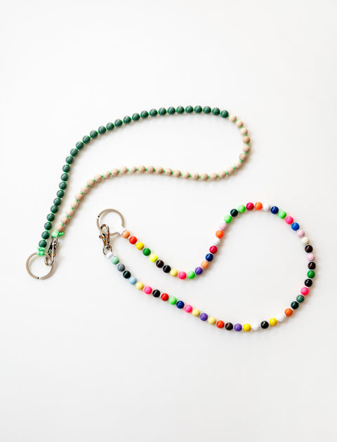 Ina Seifart Perlen Keyholder Long 10mm Beads