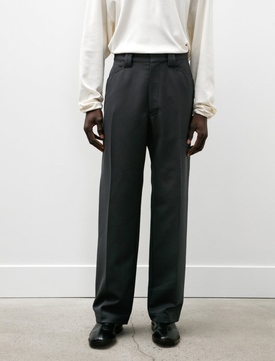 Straight Pants Dark Grey Straight Pants Dark Grey