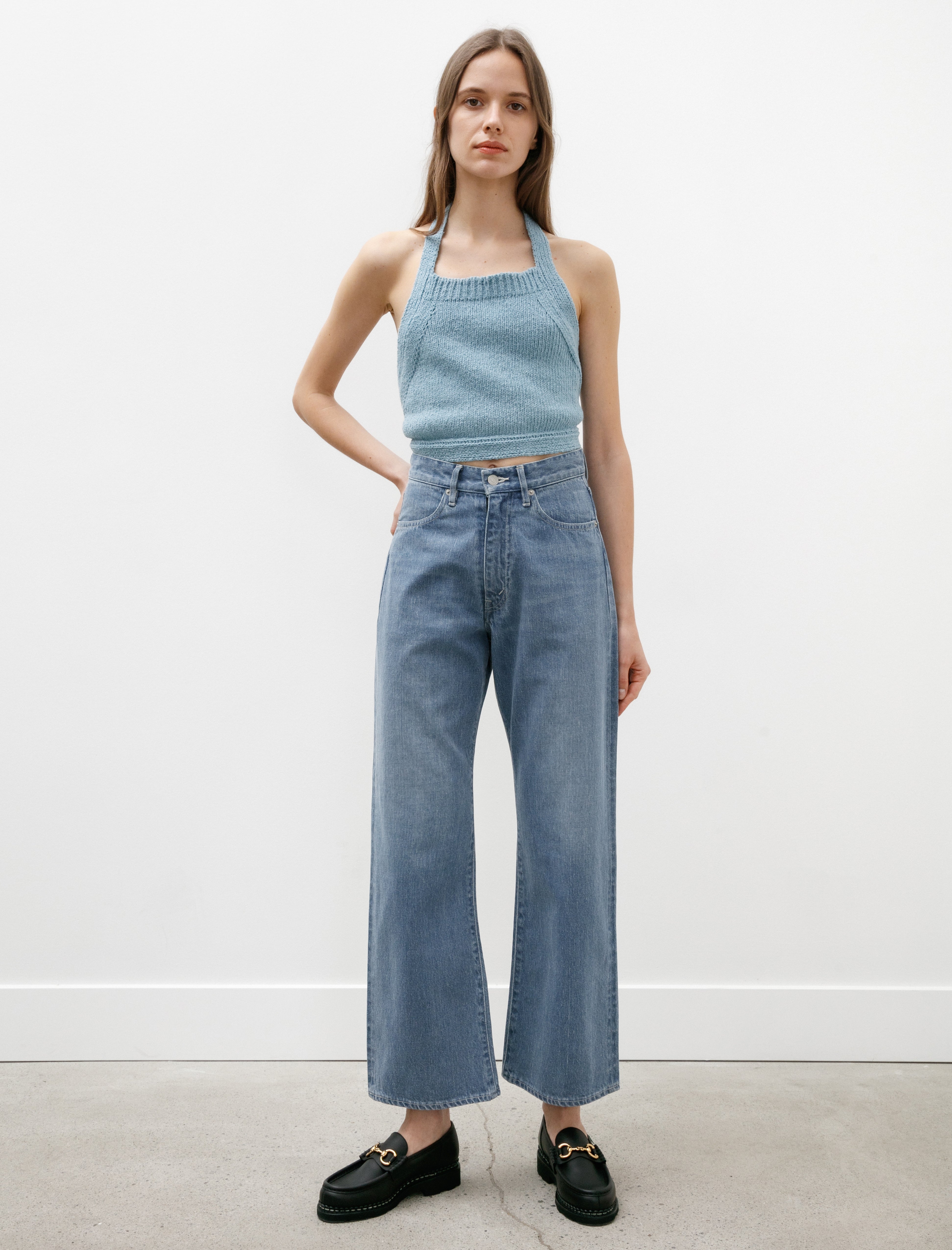 Auralee Selvedge Faded Light Denim Pants – Neighbour