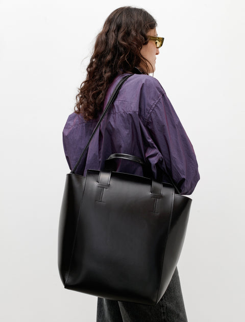 Our Legacy More Bag Aamon Black Leather