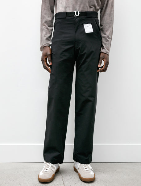 完売品】 seeksole stripe slacks ブラックM seeksoleストライプ