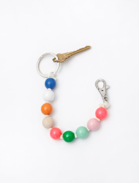 Thick Perlen Keyholder Short 16mm Beads