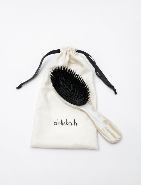Deliska Hairbrush Nylon/Boar Nougat