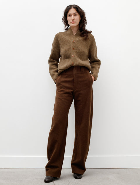 Lemaire Curved Pants Dark Tobacco – Neighbour