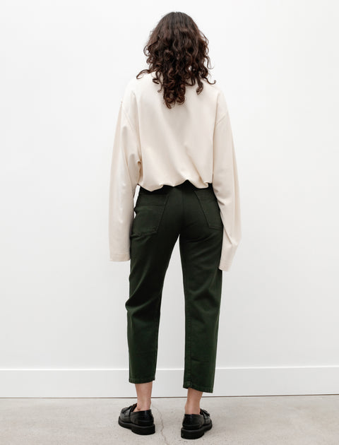 Lemaire Twisted Pants Green
