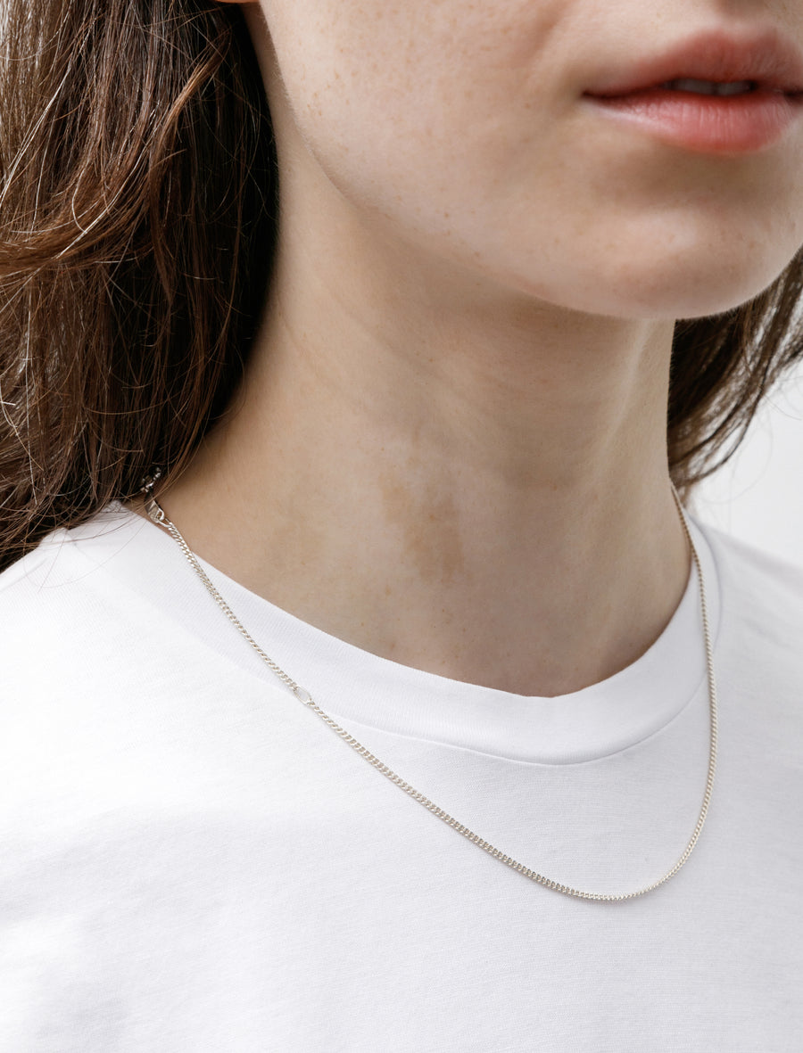 Simple Chain Silver 18" - Image 3