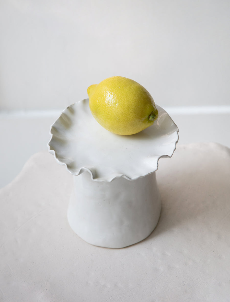 Pedestal Stand White - Image 3