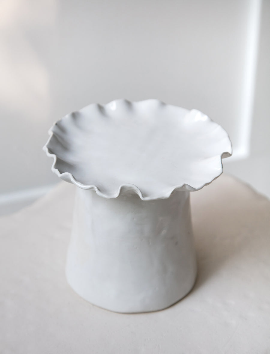 Pedestal Stand White - Image 4