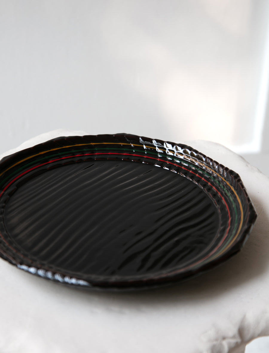 Coloured Rim Plate - Image 2