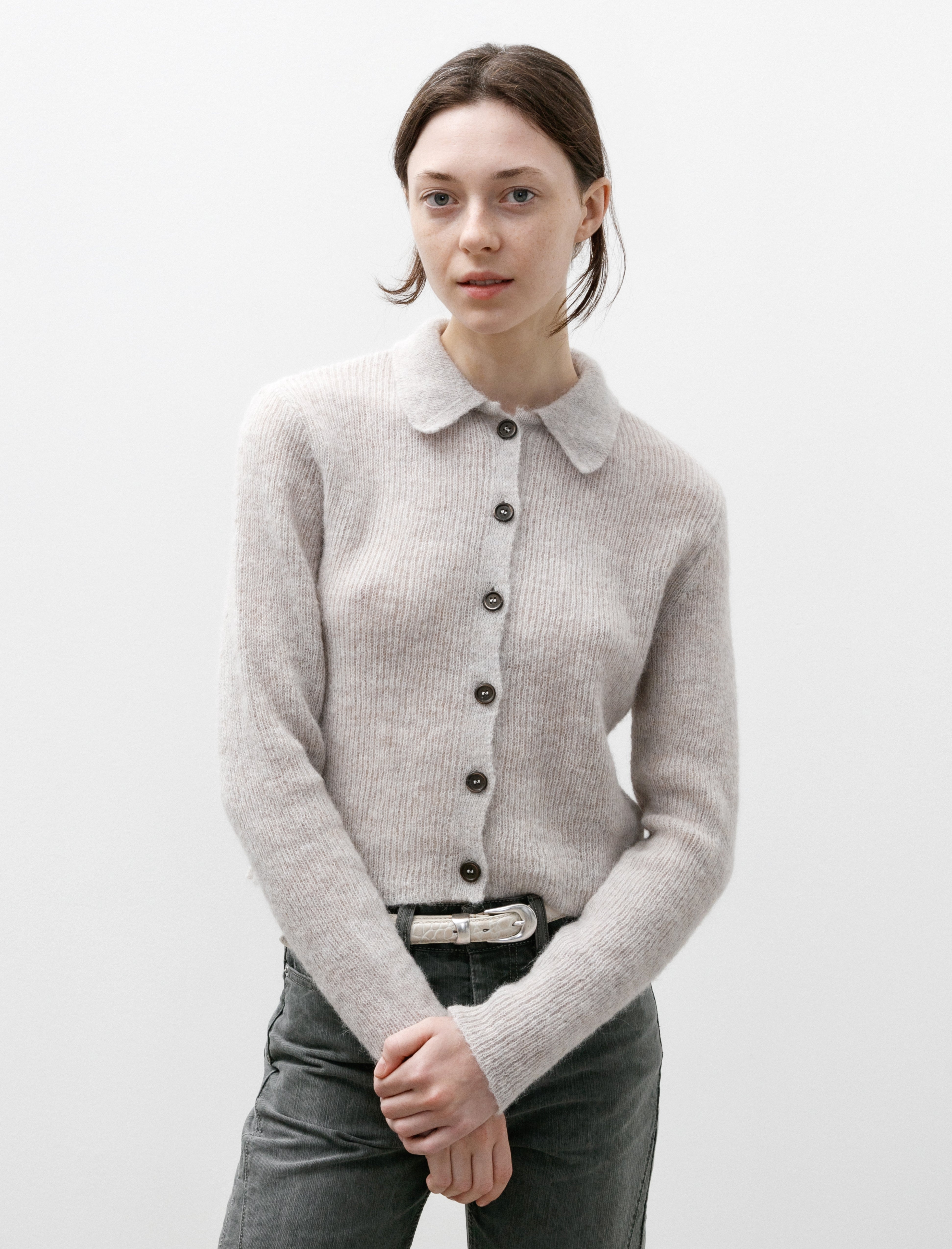 OUR LEGACY CARDIGAN BABY BLUE MOHAIR ベストセラー