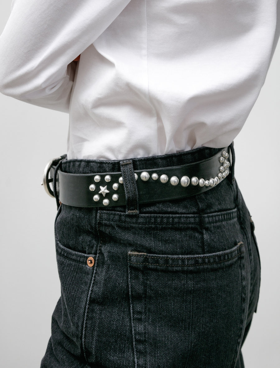 Star Fall Belt Black Bridle - Image 3