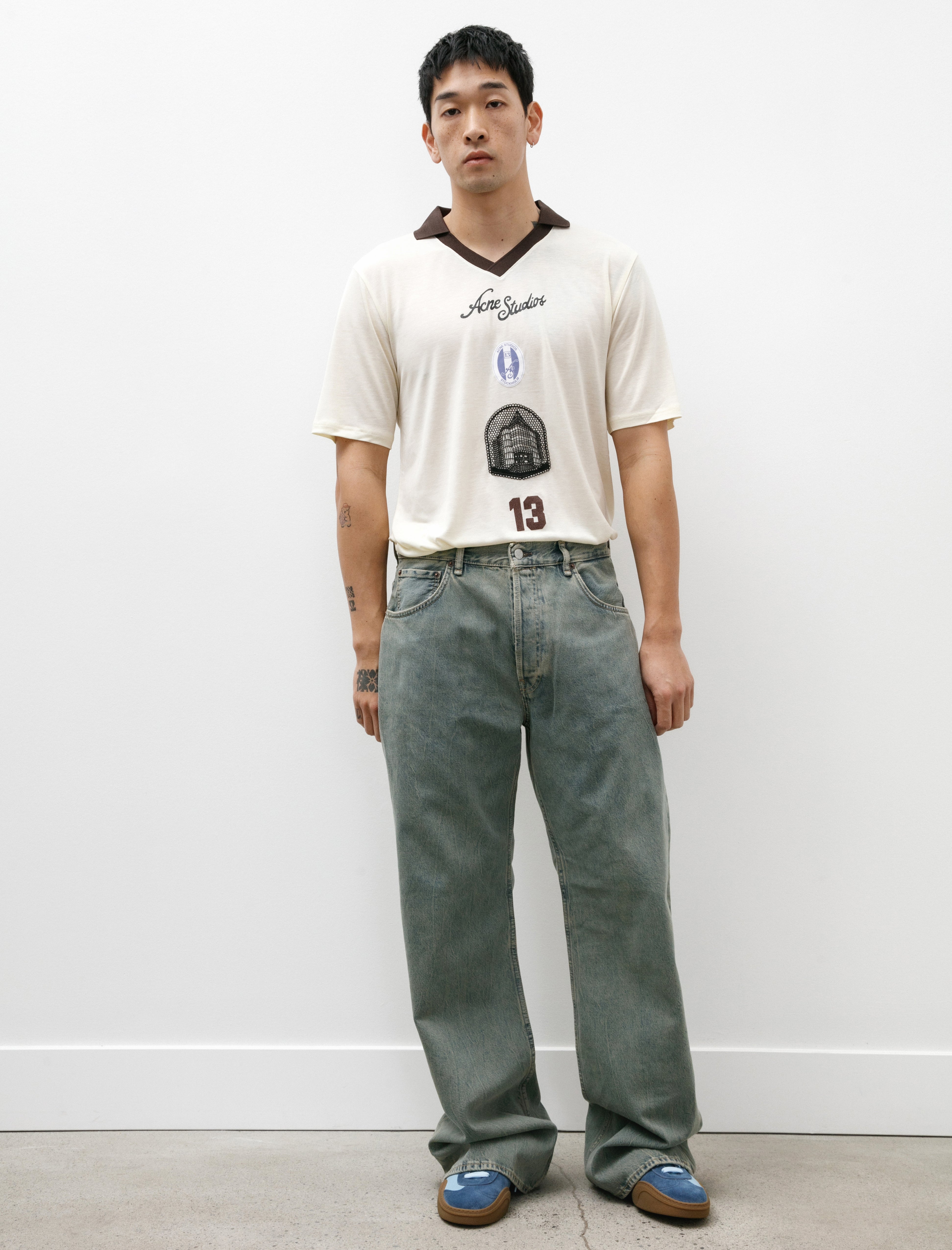Acne Studios 2021M Delta Blue Beige – Neighbour 