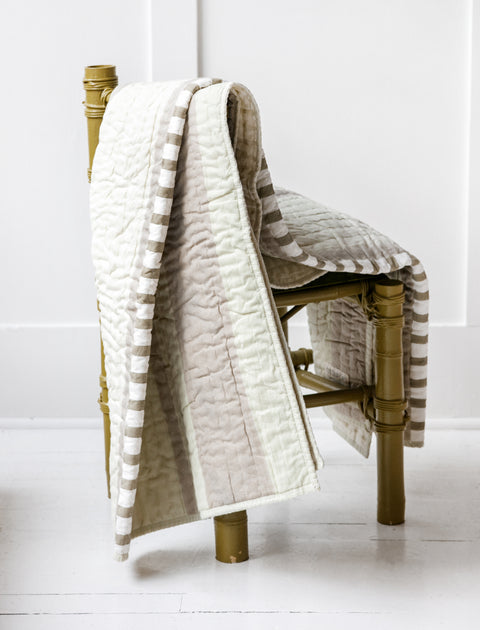 Studio Ford Quilted Throw Anni