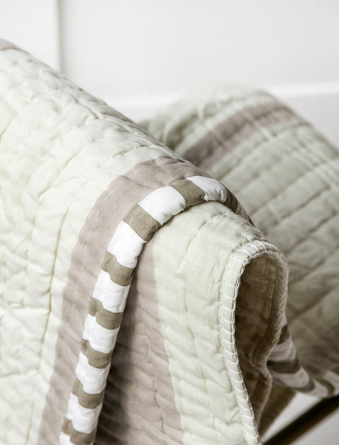 Studio Ford Quilted Throw Anni