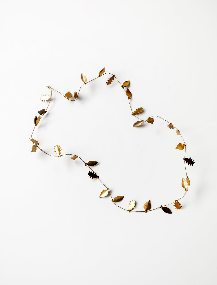 Brass Garland Leaf - Image 1