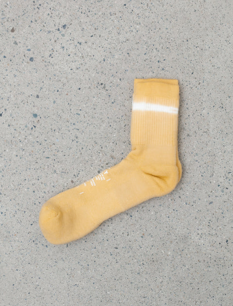 Satisfy Merino Tube Socks Yellow Tie-Dye