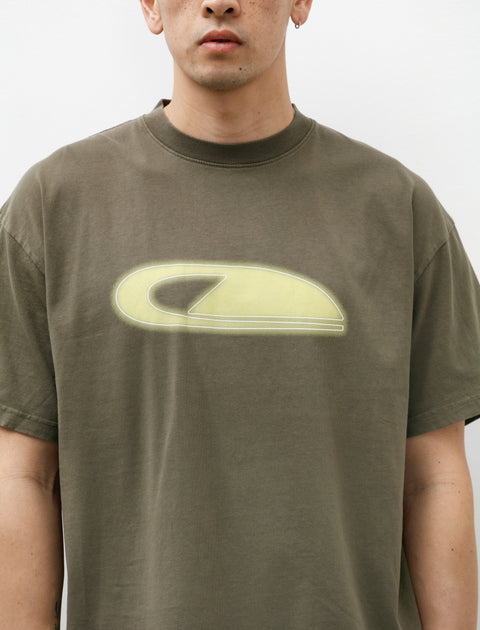 Colin Meredith Glow Symbol T-Shirt Olive