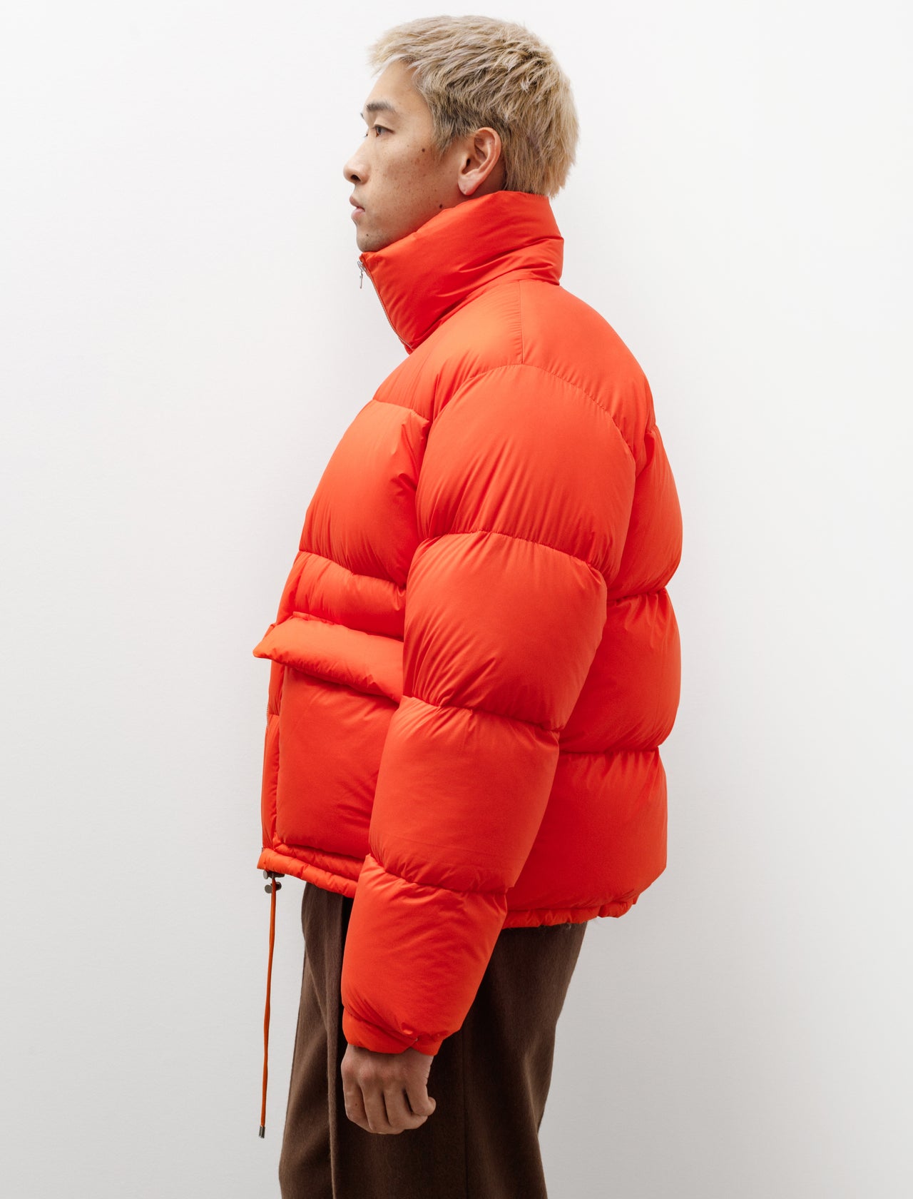 Auralee Super Light Nylon Ripstop Down Blouson Orange Neighbour auralee-super-light-nylon-ripstop-down-blouson-orange-neighbour