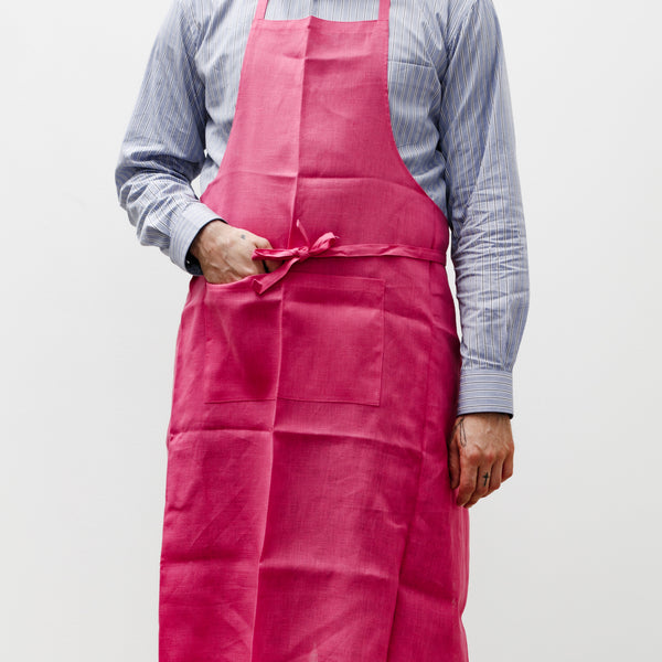 Fog Linen Linen Full Apron Rose Peche – Neighbour