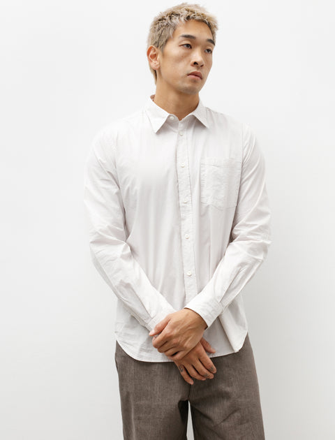 Norse Projects Osvald Tencel Marble White