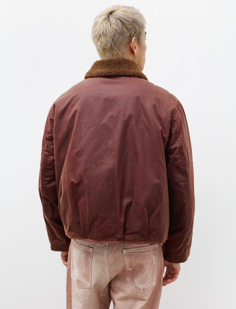 Our Legacy Grizzly Jacket Oxblood Everwax