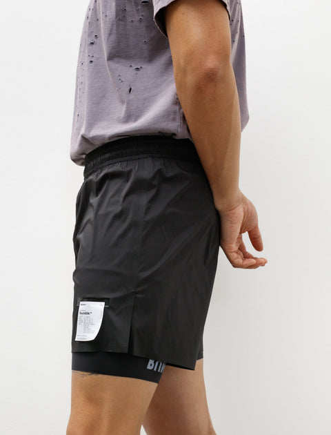 Satisfy Techsilk 8" Shorts Black