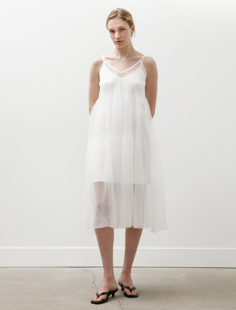Cascades Lucent Camisole Dress White - Image 1