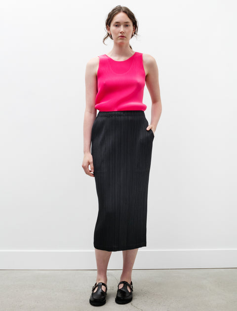 Pleats Please by Issey Miyake Thicker Bottoms Skirt Black