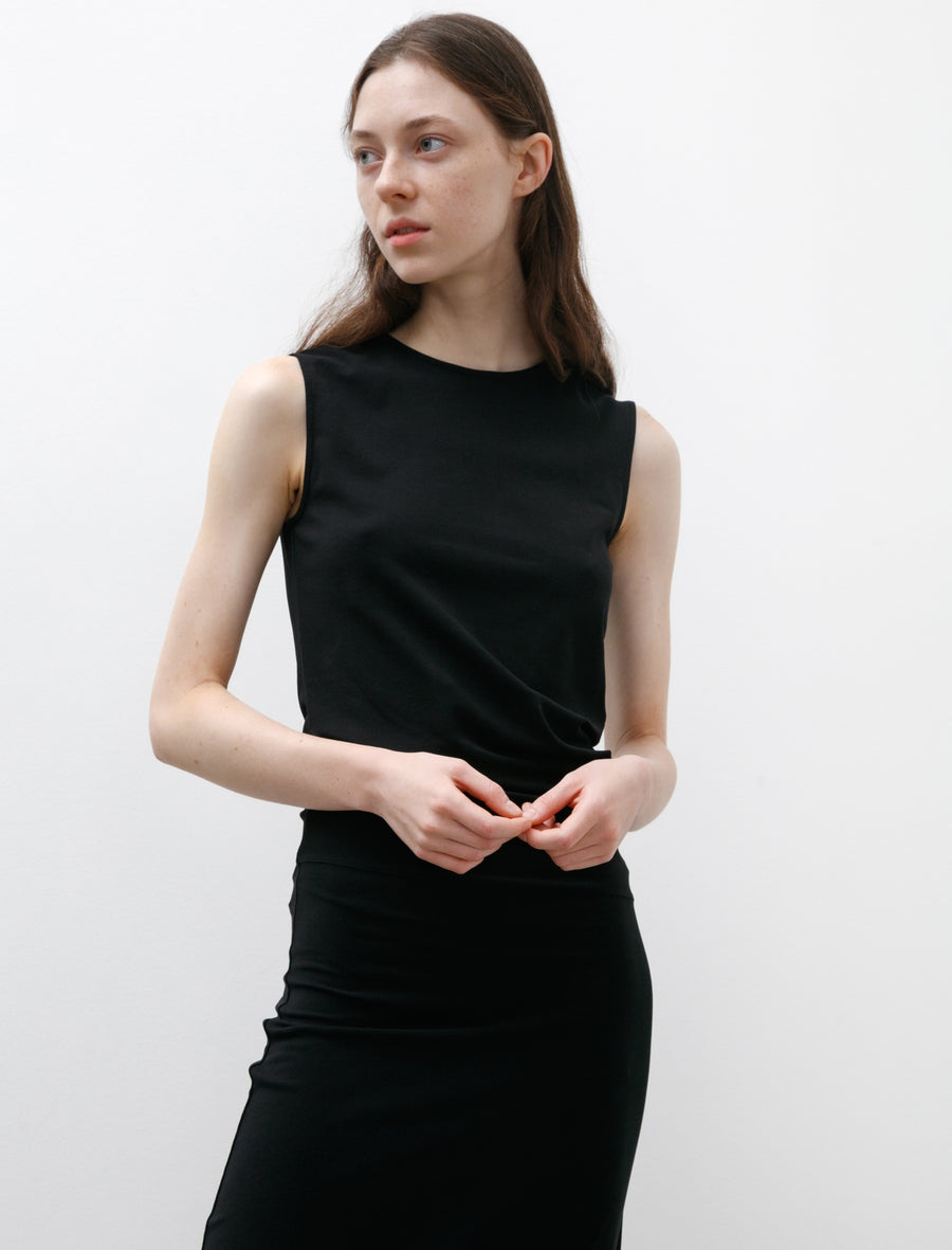Lemaire Fitted Twisted Dress Black – Neighbour