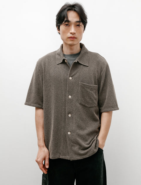 Our Legacy Box Shirt Short Sleeve Muck Boucle