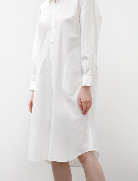 MAN-TLE W-R16A1 Shirt Dress White Summer