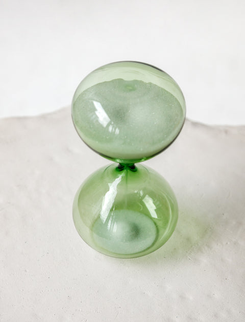 Hourglass 15 Minutes Green
