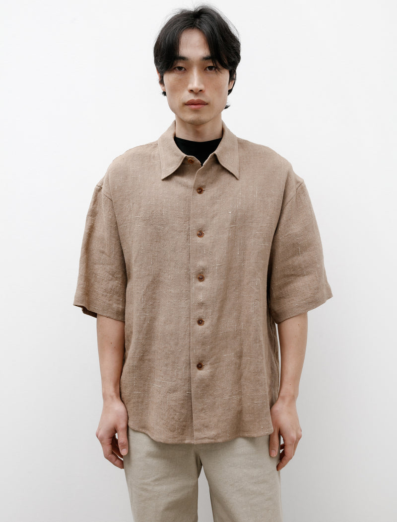 auralee wool max gabardine shirts