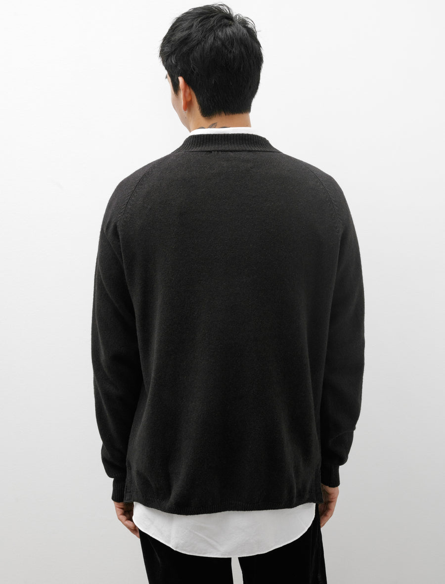 Margaret Howell MHL Crewneck Wool Cotton Carbon – Neighbour