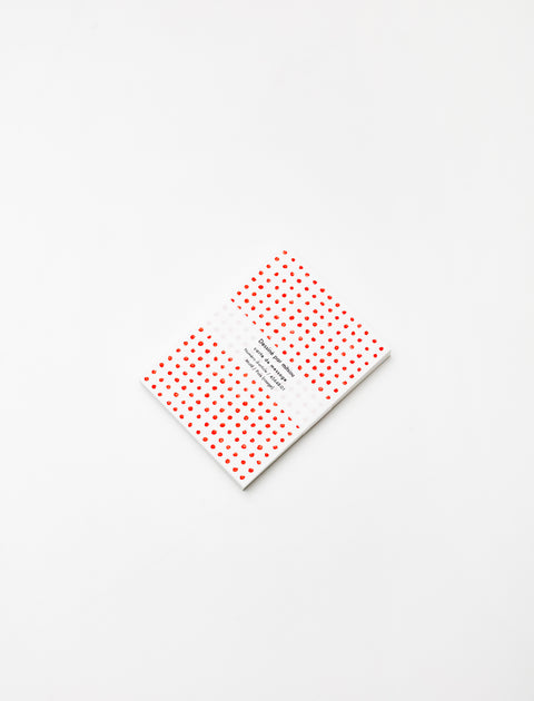 Classiky Mitsou Letterpress Cards Dot/Red
