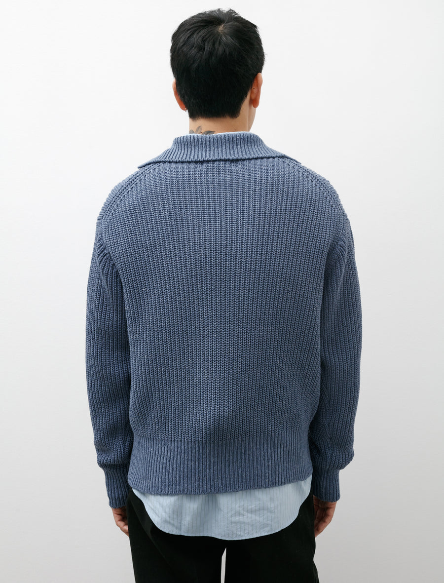Ernie Palo Wide Rib Skipper Knit