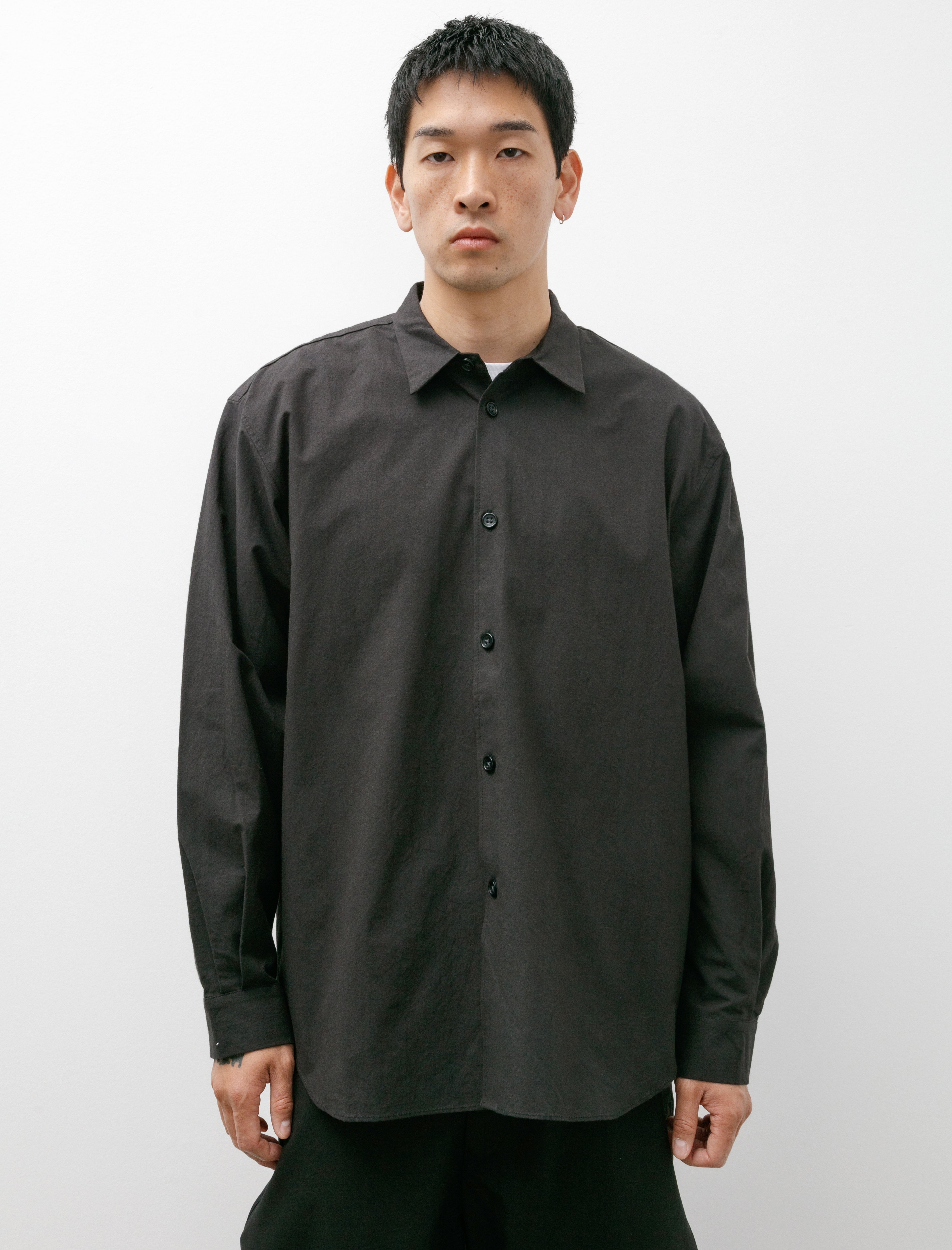 MAN-TLE R0 Shirt-8 Weather Cloth Black