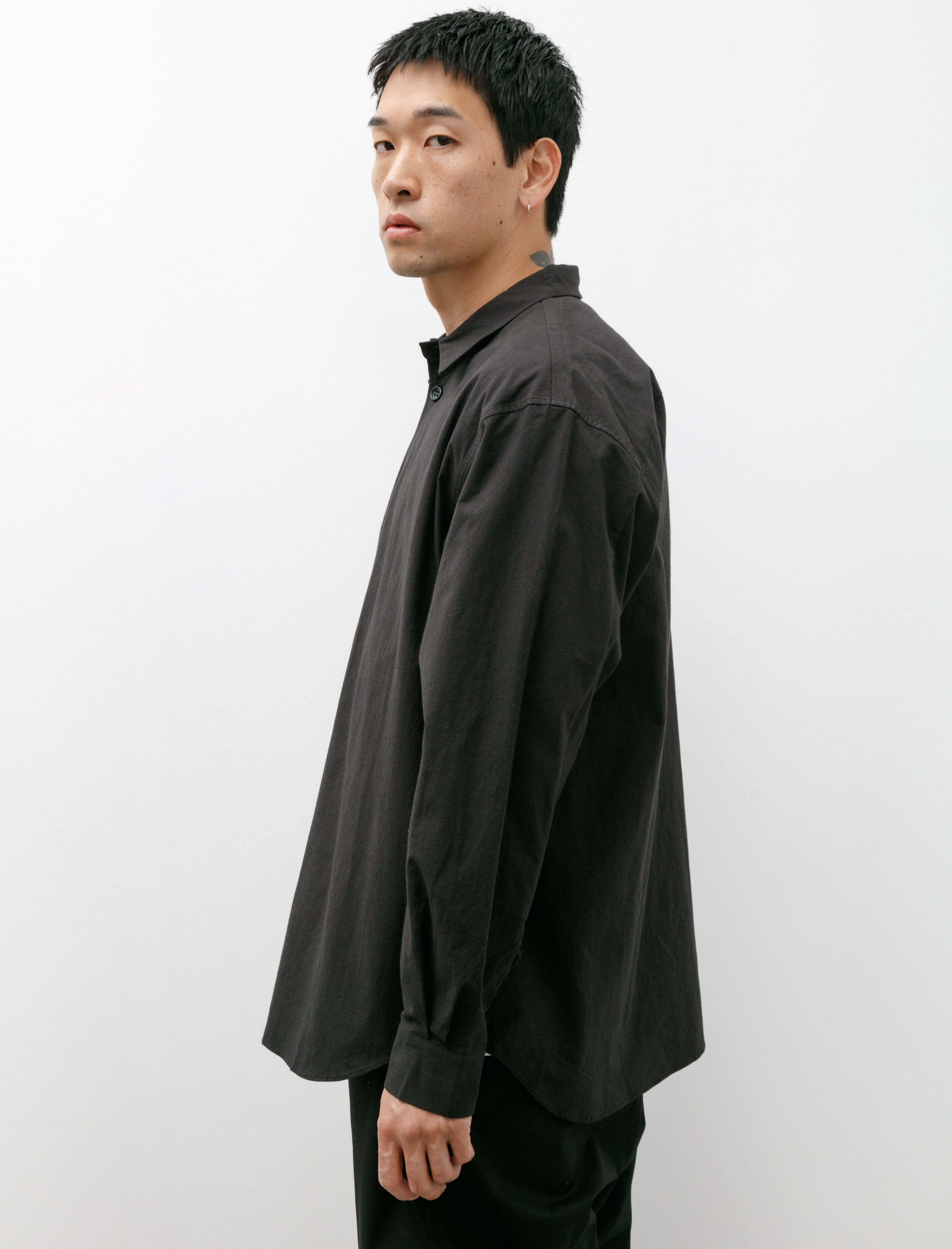 MAN-TLE R0 Shirt-8 Weather Cloth Black