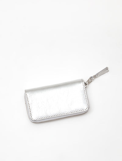 Small Rectangular Coin Wallet Silver - SA410XG