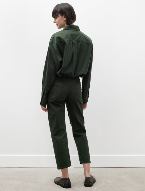 Lemaire Twisted Pants Green