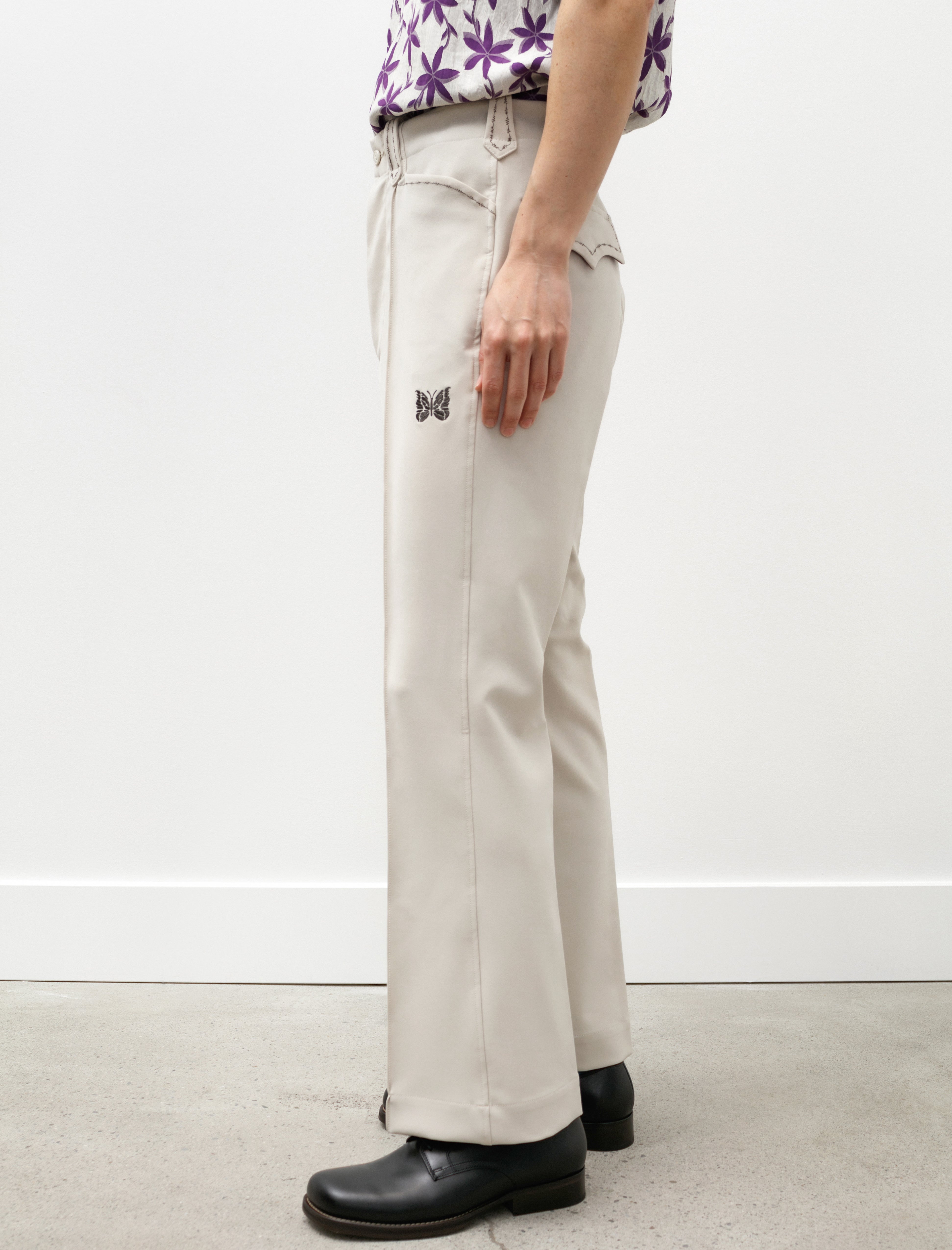 Western Leisure Pant Double Cloth Beige