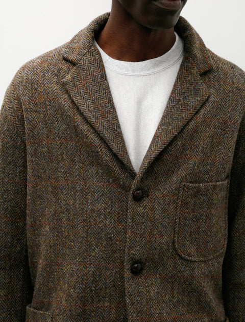 orSlow Relaxed Fit Harris Tweed Jacket