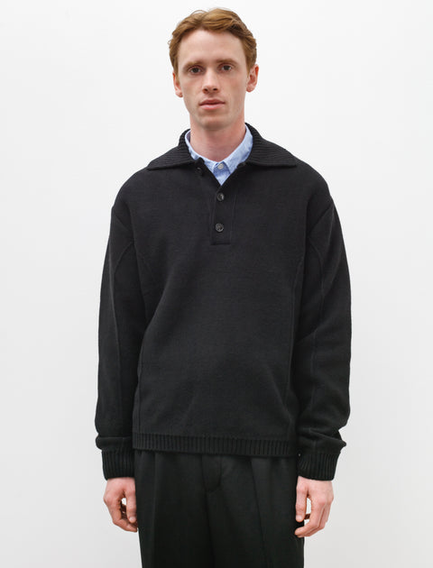 mfpen Company Polo Recycled Wool Black