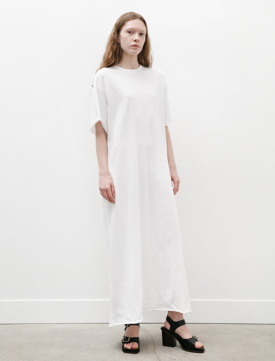 Hache Dressy T-Shirt Dress White Neighbour Hache Dressy T-Shirt Dress White Neighbour
