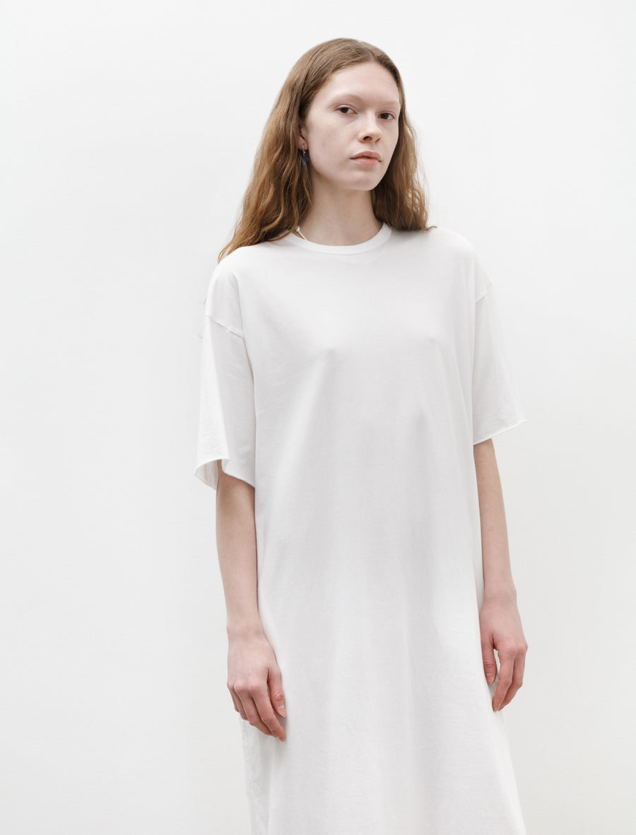Hache Dressy T-Shirt Dress White – Neighbour - Main Image