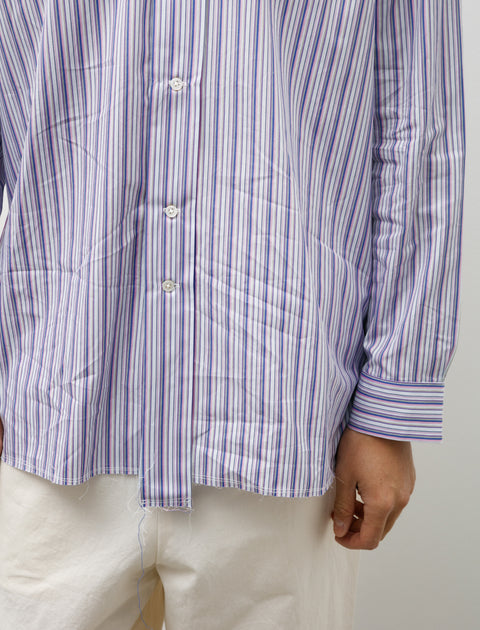 Camiel Fortgens Basic Shirt Shirting Purple Stripe