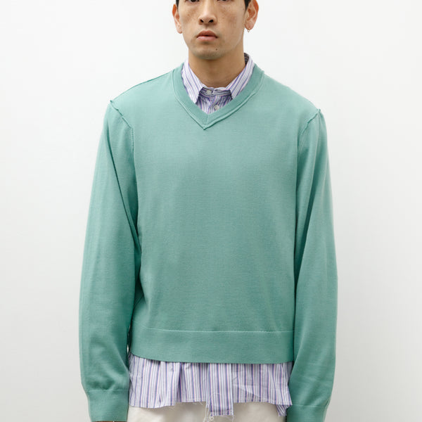 カットソー(長袖/七分) argue french antique border pullover SAINT JAMES [OUESSANT BORDER - NEIGE×NOIR] [bo-nei-noi] セント