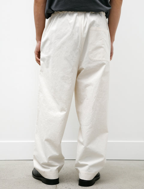 Camiel Fortgens Simple Pants Sunny Dried Canvas White