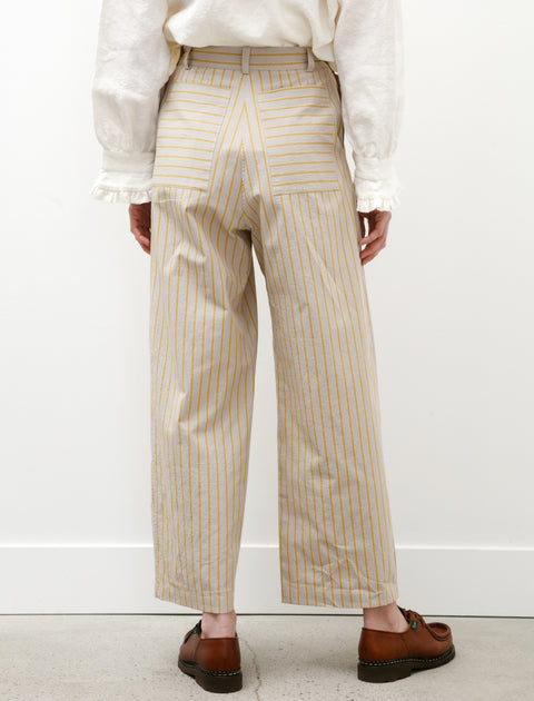 Cawley Georgia Trousers Sun/Grey Stripe