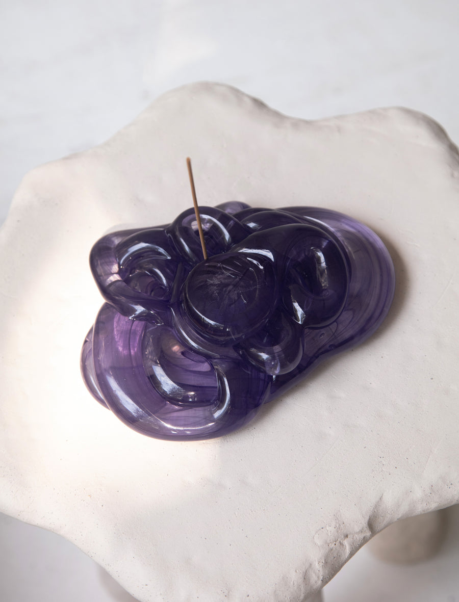 Soft Ice Incense Holder Purple Magic - Image 1